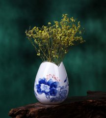 手绘青花瓷小榴莲视频下载APP进入 陶瓷插榴莲视频下载APP进入定制