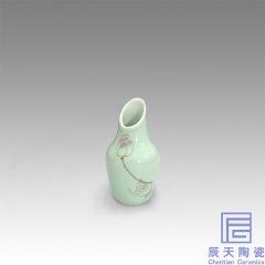 <b>青釉小榴莲视频下载APP进入摆件价格  景德镇陶瓷榴莲视频下载APP进入厂家</b>
